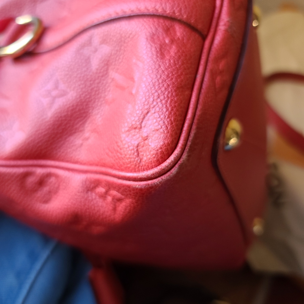 🌟 Louis vuitton speedy bandouliere empreinte 25 - Picture 8 of 10